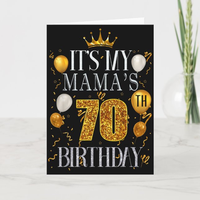 Carte C'est les 100 ans de ma maman Papillon Joyeux 100  (Devant)