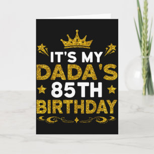 Carte C'est les 85 ans de mon papa Joyeux Anniversaire 8