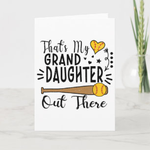 Carte C'est ma petite-fille là-bas Softll Grand-mère G