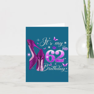 Carte C'est mon 62e anniversaire Nk 62 ans Anniversaire