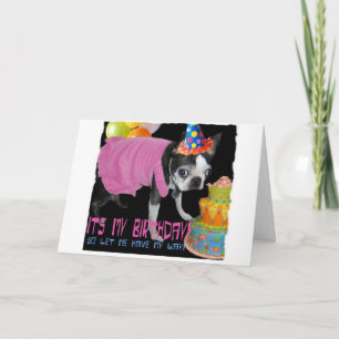 CARTE C'EST MON ANNIVERSAIRE