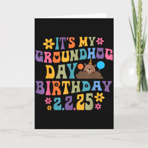 Carte C'est mon chapeau de fête d'anniversaire de jour d