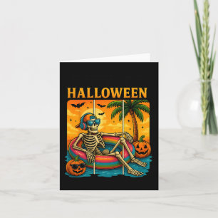 Carte C'est mon costume de maman fatiguée Salty Skull Mo