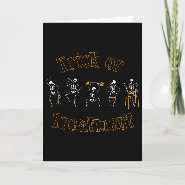 Carte C'Est Mon Costume D'Halloween Skeleton Drôle Hallo (Devant)