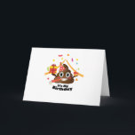 Carte C'est My Birthday Poop Emoji kids Boy Party<br><div class="desc">Emoji Anniversaire Fête Fête Fantaisie</div>