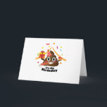 Carte C'est My Birthday Poop Emoji kids Boy Party<br><div class="desc">Emoji Anniversaire Fête Fête Fantaisie</div>