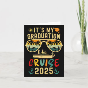 Carte C'est My Graduation Cruise 2025 Summer Cruise Seni