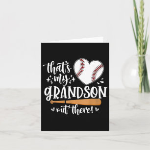 Carte C'est My Grandson Out There Baseball 1