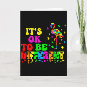 Carte C'est Ok Pour Être Différent Puzzle Fl Sensibilisa