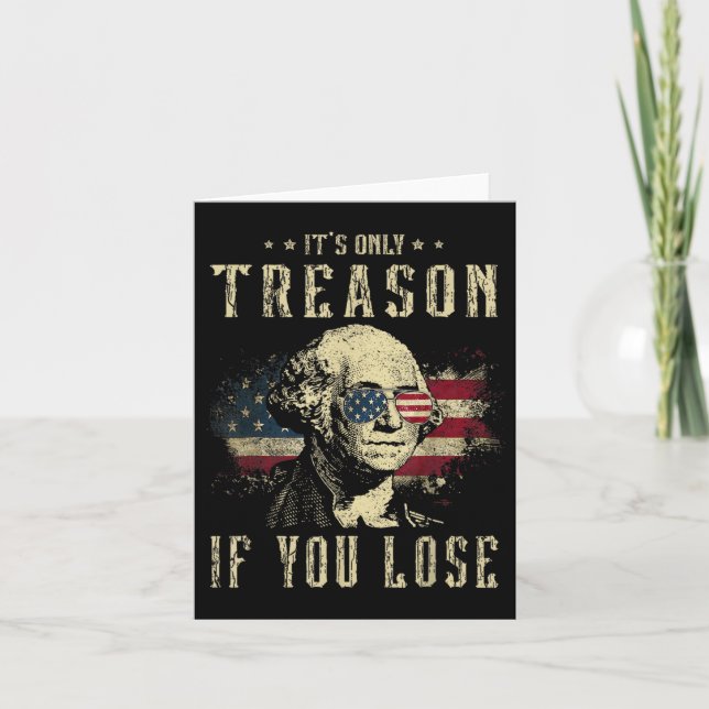 Carte C'est seulement de la trahison si vous perdez Geor (Devant)