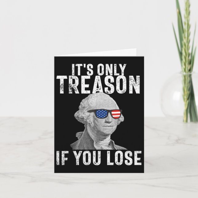 Carte C'est seulement de la trahison si vous perdez Geor (Devant)
