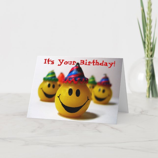 Carte C'est ton anniversaire ! (Devant)