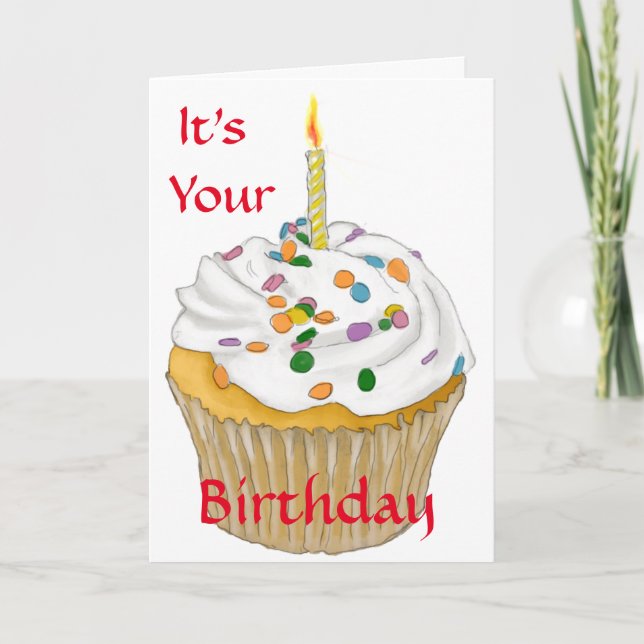 Carte C'est ton anniversaire (Devant)