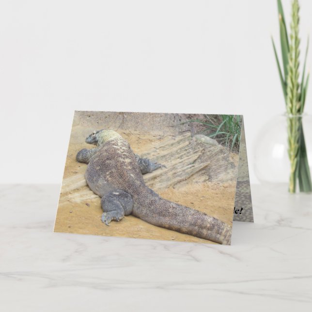 Carte C'est ton anniversaire - Marche du côté sauvage (Devant)