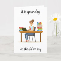 C'EST TON DERNIER JOUR ! HEUREUSE **RETRAITE** CAR