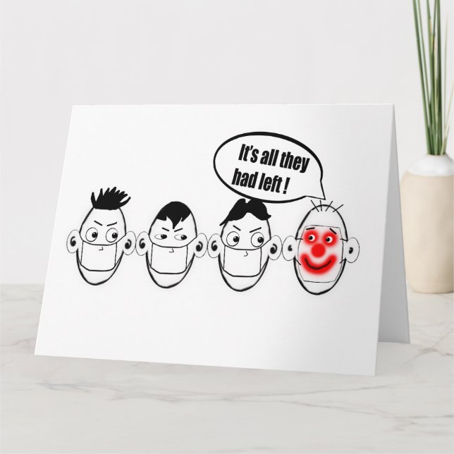 Carte C'est tout ce qu'ils avaient (Devant)