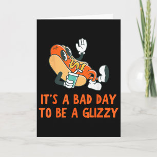Carte C'est un jour D pour être un Glizzy 4 juillet Hot 