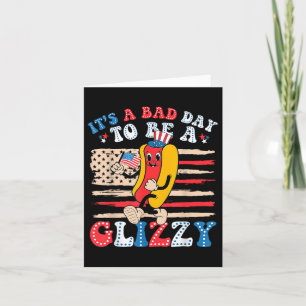 Carte C'Est Un Mauvais Jour Pour Être Un Glizzy Drôle 4