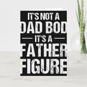 Carte C'est un papa pas un mannequin