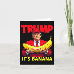 Carte C'est une banane Trump (pour échelle) Starship Drô