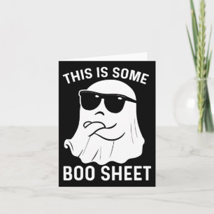 Carte C'Est Une Feuille De Boite Ghost Halloween Costume