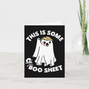 Carte C'Est Une Petite Feuille De Boite Ghost Drôle Trum