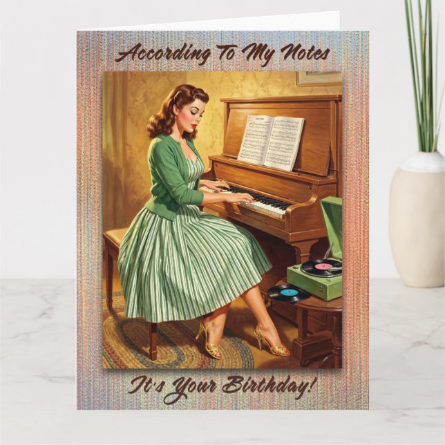 Carte C'est votre anniversaire  (Devant)