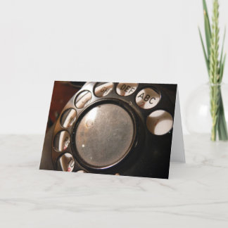 Carte "C'est votre opérateur parlant… "