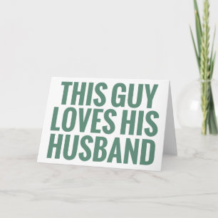 Carte Cet homme aime son mari