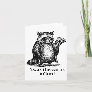 Carte C'Était Carbs Mlord Mème Cadeau Hommes Femmes Enfa