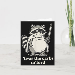 Carte C'Était Le Graphique De Mème Carbs Mlord Raccoon