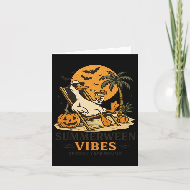 Carte Cette chemise est une feuille de Boo (Devant)
