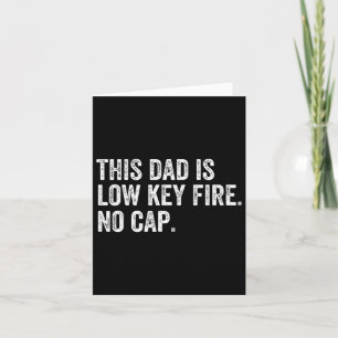 Carte Cette chemise pour homme Ce papa est discrètement