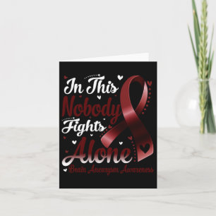 Carte Cette famille personne ne se bat seul Anévrisme cé