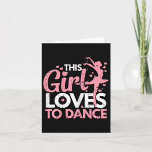 Carte Cette Fille Aime Danser Danser Danser Danser Danse