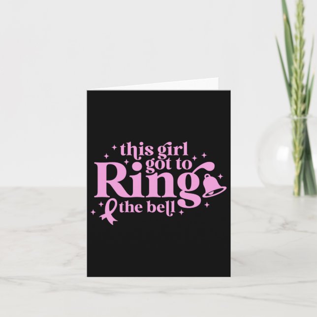 Carte Cette Fille Doit Baguer La Fin De La Cloche Du Sei (Devant)