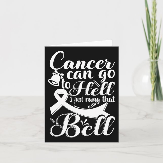 Carte Cette Fille Est Arrivée À Ring La Bell Chemo Grad  (Devant)