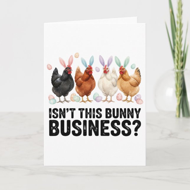 Carte Cette histoire de lapin de Pâques n'est-elle pas d (Devant)
