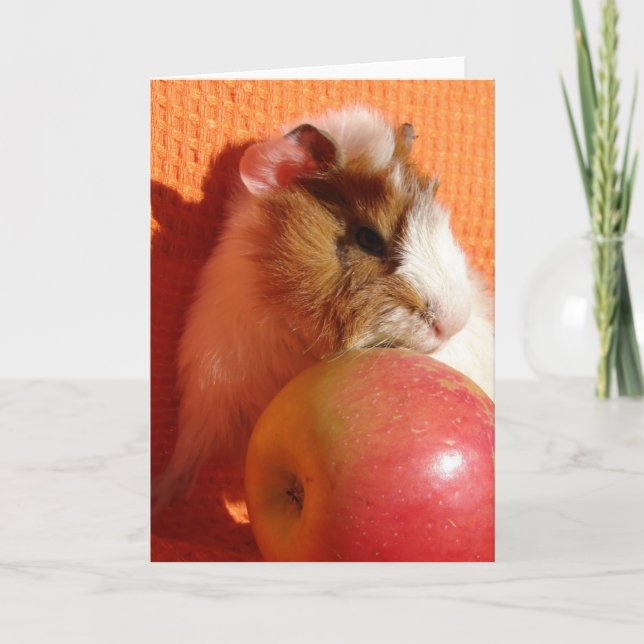 Carte Cette pomme est trop grosse pour moi (Devant)