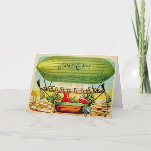 Carte 'Cette saison pour être dirigible (Devant)