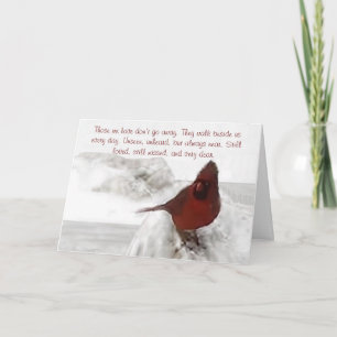 Carte "Ceux que nous aimons ne disparaissent pas"