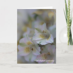 Carte Ceux qui aiment ne s'en tirent pas Poème Sympathie