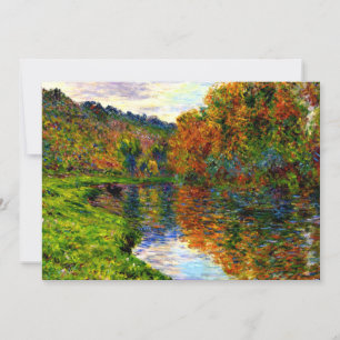 Carte Cezanne - Bras de la Jeufosse, automne,