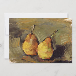 Carte Cezanne - Deux poires