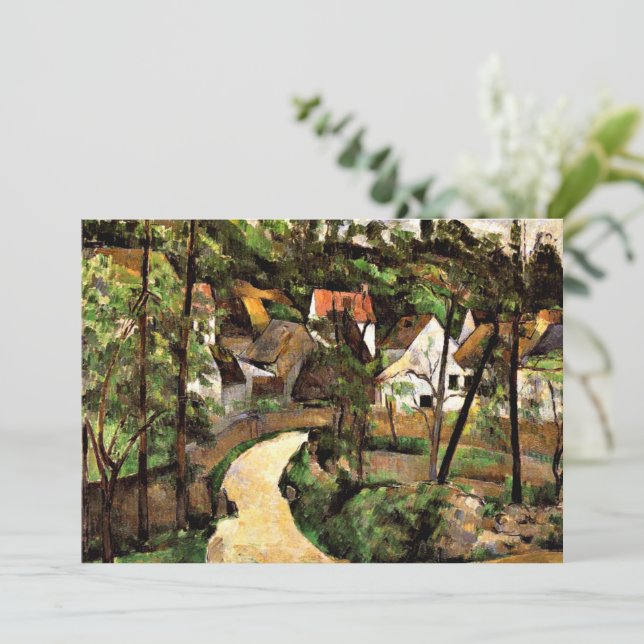 Carte Cezanne - Un tour dans la rue (Debout devant)