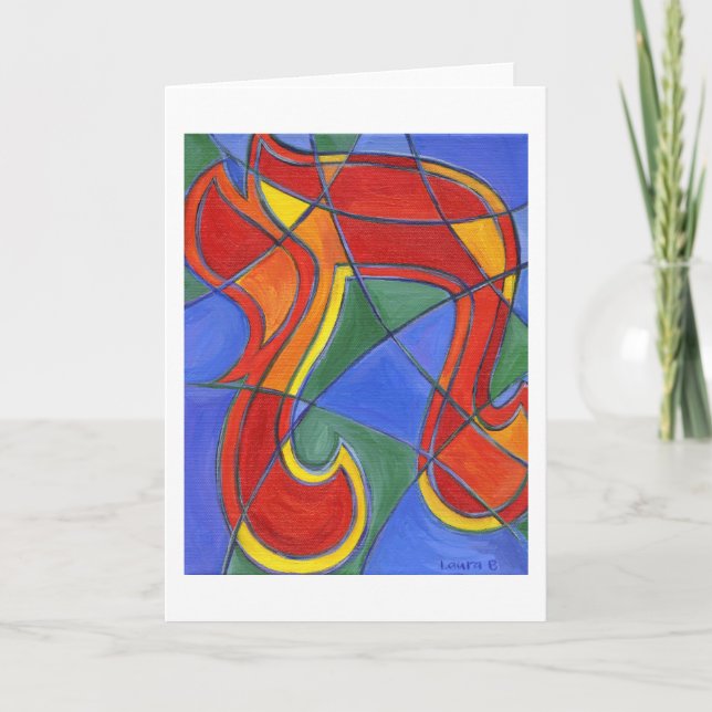 Carte Chai Mosaic Note (Devant)