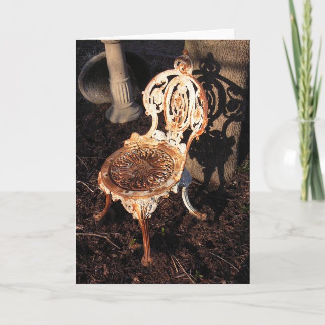 Carte Chaise de jardin victorienne (Devant)