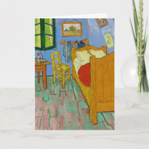 Carte Chambre 1889 par Vincent Van Gogh Card