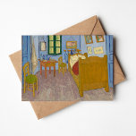Carte Chambre à Arles | Vincent van Gogh<br><div class="desc">Chambre à Arles (1889) de Vincent van Gogh est une description captivante de la chambre simple de l'artiste dans sa maison à Arles, France. Le tableau présente des couleurs audacieuses et expressives et des perspectives déformées, mettant l'accent sur l'intimité émotionnelle de l'espace. Le mobilier et la décoration, comme le lit...</div>