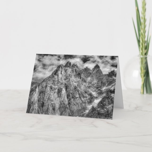 Carte Chamonix des Alpes françaises (Devant)